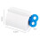 Toothpaste Squeezer with Rotating Handle, Rolling Toothpaste Squeezer for Efficient Dispensing, Space-Saving Tube Roller for Bathroom Organization, An 2
