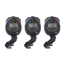 Digital Stopwatch Timer for Sports Coaches, Waterproof Digital Stopwatch Timer with Large Display and Time Date Display, Multi Functional Electronic S