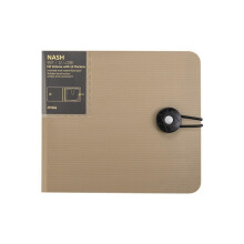 CDs Holder Cases 12Capacity CDDVD Organizer Bag 12Pocket Portable Wallet With Buckle For Car Travel Khaki PP Bag