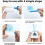 Toothpaste Squeezer with Rotating Handle, Rolling Toothpaste Squeezer for Efficient Dispensing, Space-Saving Tube Roller for Bathroom Organization, An 3