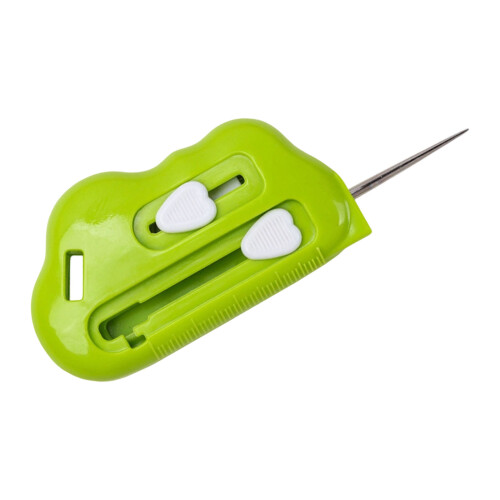 Plastic Quilting Guide With-Green Awl threader model 1