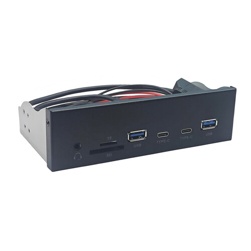 Schnelles optisches USB3.2-Gen1-Laufwerksschacht-Panel mit