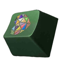 Original Profile Aluminium Alloy Metal Keycap with-Green