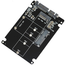 Hochgeschwindigkeits-M.2NGFF-mSATA-SSDs-zu-SATA-Ada-blankes Brett