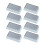 8Pcs Original Profile 2U No Engraveds PBT Blank-Light blue 1