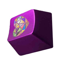 Originele profiel aluminiumlegering metalen keycap met-Paars