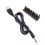 Câble d'alimentation DC5V 5,5 x 2,1 mm, 8-Coude 8 pièces US 1