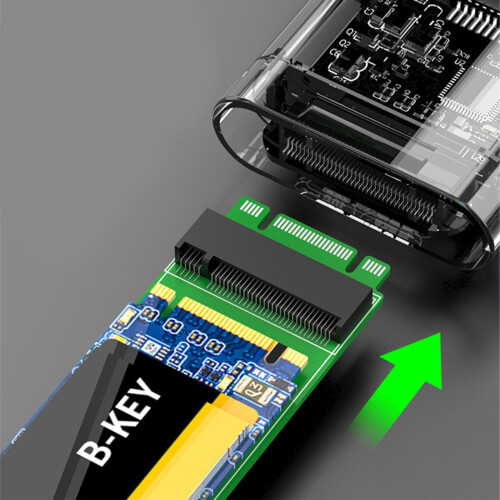 Durability NVME M-Key/B+M key SSDs Adapter Board For-M Key 1