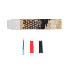 Keyboard Strap Adhesive Keyboard Lanyard Ribbon-Crane Yellow