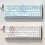 Ergonomic 64 Key Side Printed Keycap Set for Gamers-7 7