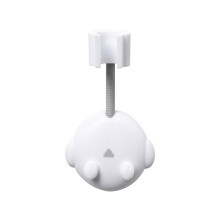 Elegant Shower Head Bracket, Removable Wall Mount With Multipurpose Bath Accessory Features, Adjustable To Any Angle On Smooth Surfaces (Yellow)