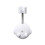Elegant Shower Head Bracket, Removable Wall Mount With Multipurpose Bath Accessory Features, Adjustable To Any Angle On Smooth Surfaces (Yellow) 1