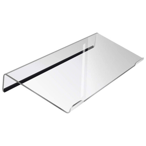 Acrylic Keyboard Stand, HeightAdjustable, NonSlip, Transparent, Ergonomic