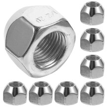 10pcs Wheel Lug Nuts Trailer Camper Tire Nuts Replacement Automotive Supplies 1/2-20
