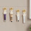 Toothpaste squeezer with suction cup for easy wall mounting and spacesaving storage in the bathroom Ref: 6142 2