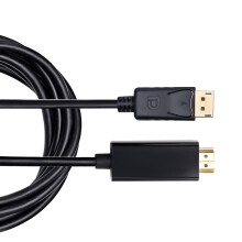 to HDTV Port Connection Cable with Gold Plated Connectors