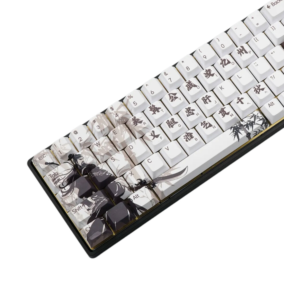 Thick Pbt 75 Key Keycap Set Chinese Three Kingdoms-Guan Yu 7732000461194