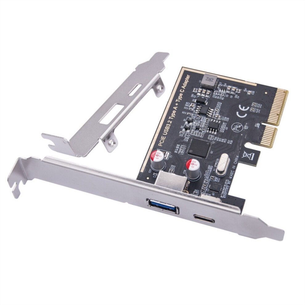 Pcie Usb3.2 Gen2 10Gbps Expansion Card Pcie To 2 Port Type C+A 7732000460081