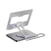 10 Port Laptop Docking Station with 360-Without network port