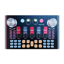 Podcast-Ausstattungspaket V18 mit Soundkarte E300 Mikrofon Stativ-Kit