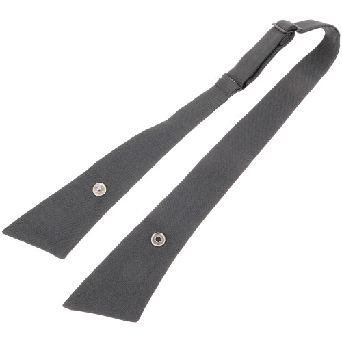 3St Polyester Dames Cross Tie Zwart Uniform Accessoire 2