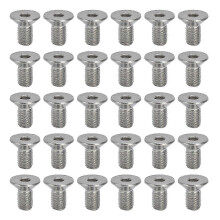 30pcs M10x20 Allen Socket Screws 10mm A2 Stainless Steel Countersunk Hex Bolts