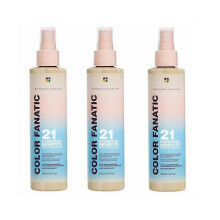 (3pcs) 1-3x Color Fanatic Multi-Tasking Leave-In Hair Spray for Color-Treated Hair, Leave-In Heat Protectant Treatment, Sulfate-Free & Vegan, 200ML