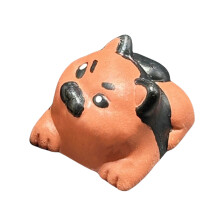 3D-Harz-Hunde-Tastenkappe, handgefertigte-dunkelbraun