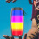 Portable Bluetooth Speaker with Colorful Lights, Memory Card Support, ABS Material 5