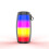 Portable Bluetooth Speaker with Colorful Lights, Memory Card Support, ABS Material 12