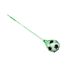 Football Kick Trainer aus Nylon, verstärkt und klappbar, Jongliernetz für Übungsgrün