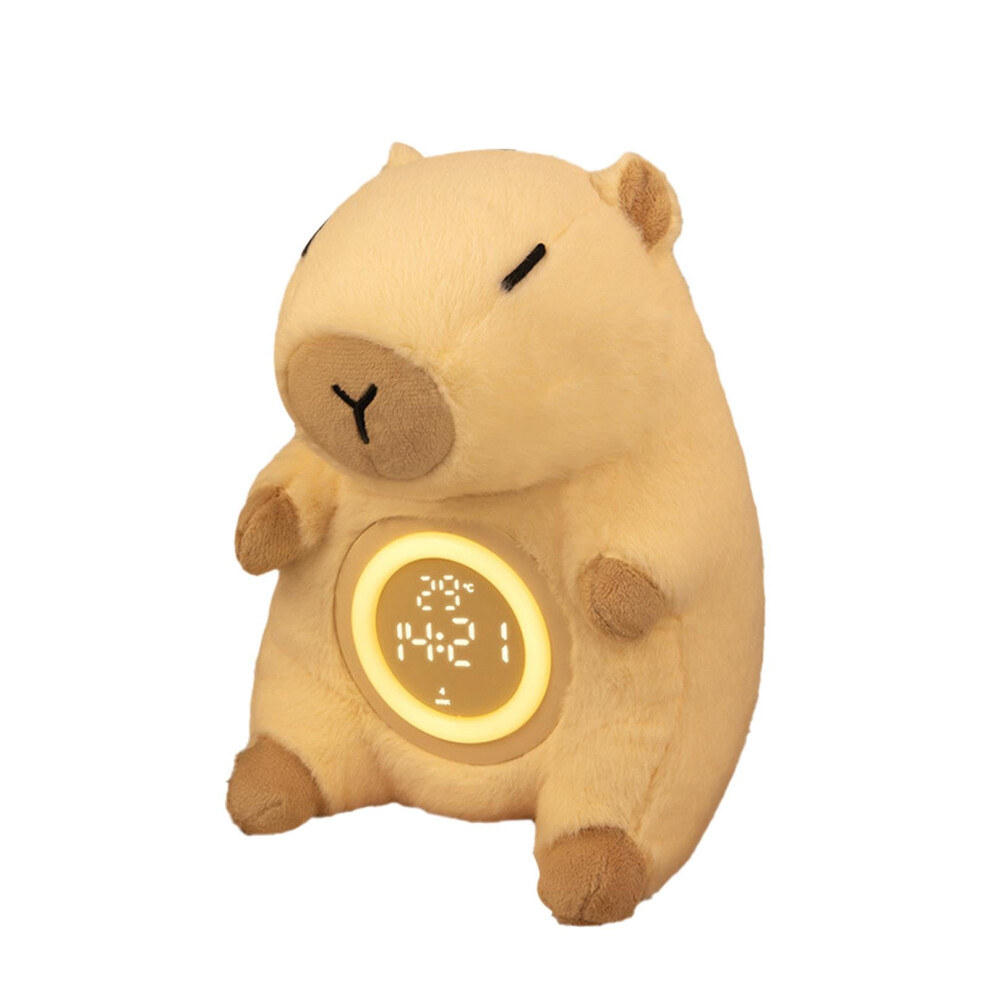 Capybara Alarm Clock, Cute Capybara Clock, Capybara Night Bedside Clock Light