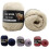 5Pcs DIY Soft Knitting Yarn for Blanket Hat Scarf--Light Purple 4
