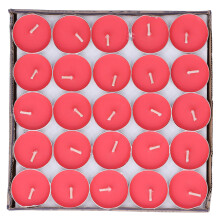 Smokeless Decorative Candles for Wedding Anniversary Decor, Heart Shaped Unscented Tea Lights Bulk Set with Paraffin Pressed Wax Quality for Elegant L