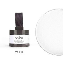 (White) Sevich Hairline Powder 4g Hairline Shadow Powder Makeup Hair Concealer Natural Cover Unisex Hair Loss Product