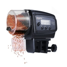 Automatic Fish Feeder for Aquarium, Moisture-Proof Design Electric Fish Food Dispenser with Adjustable Feeding Times, Intelligent Control Timer for Re