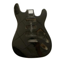 Electric Guitar Kit, ST E Guitar Body Made of Solid Wood