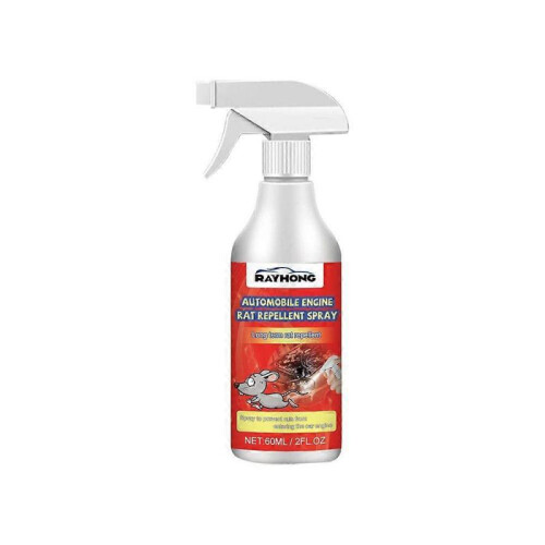 NEW Automobile Engine Rat Mouse Repellent Spray Natural Vehicle Protection 60ml