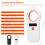 Handheld Pet RFID Scanner with OLED Display 128 Data Storage Support EMID FDX-B 6
