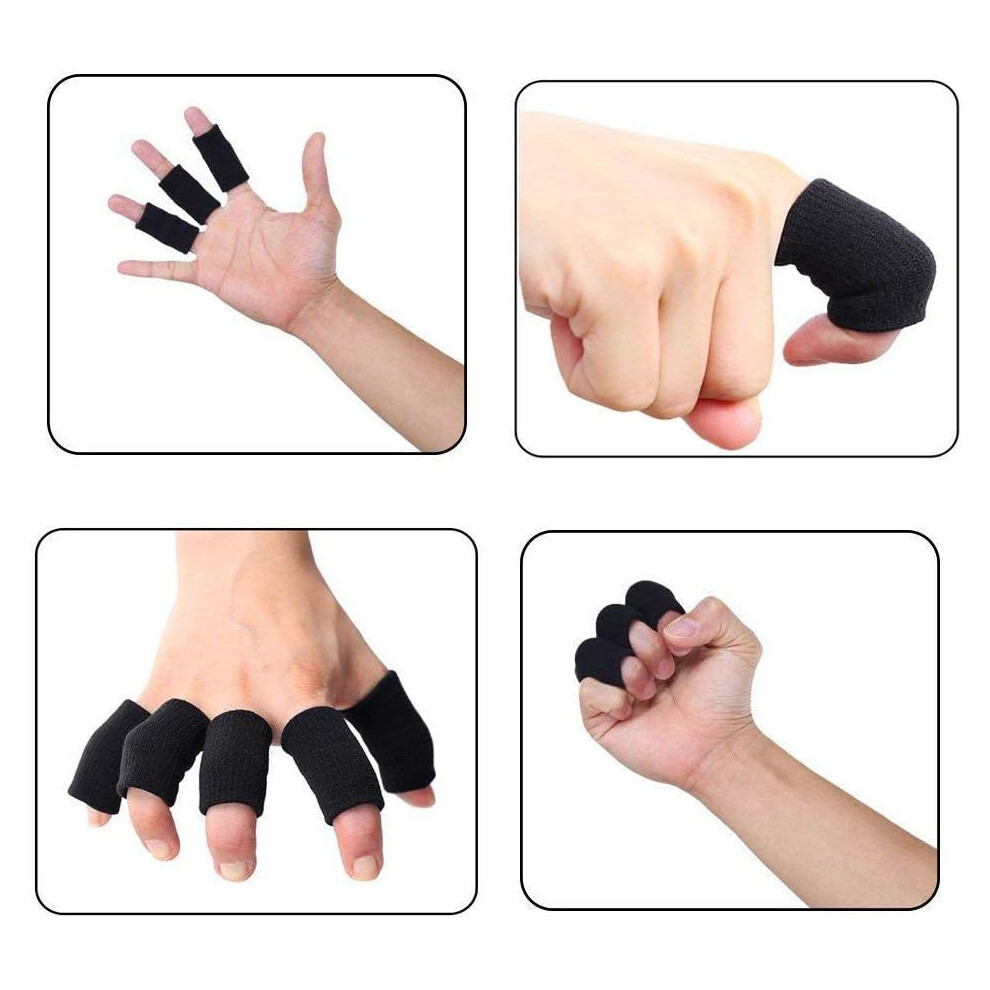 Trigger Finger Aid, Flexible Fabric Offering Enhanced Support, Compression Aid For Injury Prevention And Recovery, 10PCS