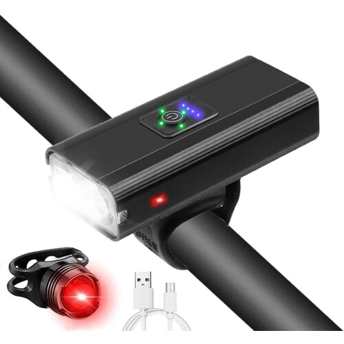 Καινοτόμα φώτα ποδηλάτου για ασφαλείς νυχτερινές βόλτες, επαναφορτιζόμενα φώτα