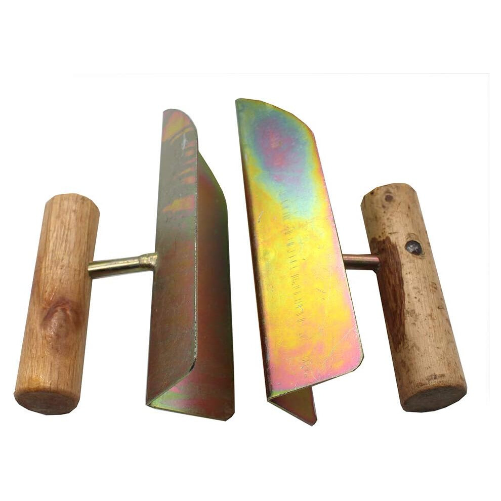 Concrete Finishing Corner Trowel, External Corner Trowel Galvanized Steel For Perfect Outside Corner, Easy Inside Corner Drywall Tools Stainless Steel 9004841754567