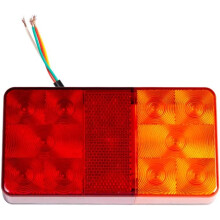 Einfache Installation der LED-Anhänger-Rückleuchten, stoß- und staubfestes ABS+PC-Gehäuse für robusten Schutz, helle LED-Rückleuchten mit