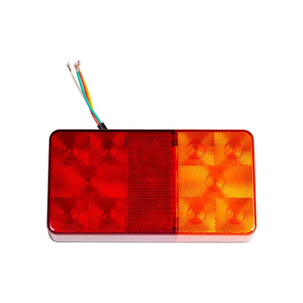Two-In-One Led Trailer Tail Lights, Waterproof Led Taillight For Safe Visibility In All Conditions, Energy-Efficient 24Pcs 2835Smd Led Lights With 9448196643266