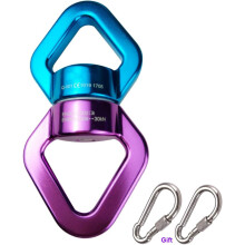 Eslinga giratoria de grado industrial de alta calidad, accesorio colgante multiusos para escalada, yoga, hamaca, potencia nominal de 30 kN, diseño