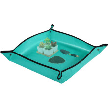 Indoor Gardening Solution, Waterproof Repotting Mat with Thick Material, Easy to Clean and Store for Multiple Uses, Gift for Plant Lovers