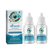 (2pcs) Presbyopia Vision Care Drops Removal Enhance Eyesight Cataract Cure Relief Eye Pain Blurred Vision Eyeball Fatigue Eye Drops