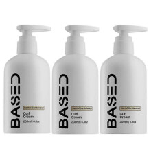 (3pcs)Based on Sea Salt Spray & Santal Sandalwood Curl Cream For Natural Light Hold