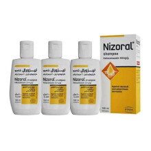 (3pcs) Nizoral Shampoo Anti-dandruff Shampoo Soft and Smooth Hair Care Shampoo Deeply Cleanses