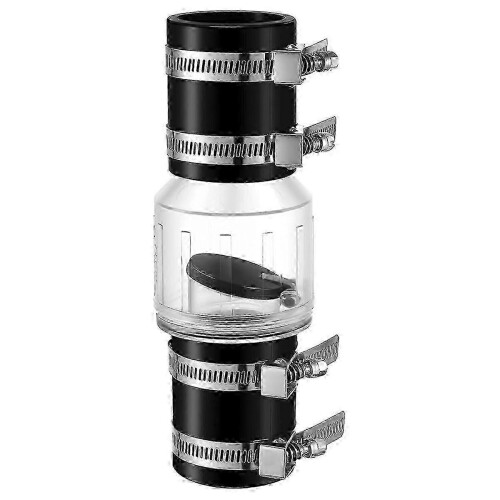 1-1/2inch CV-150 Sump Pump Check Valve, Spring Loaded Flapper for Backflow Prevention, Silent Check